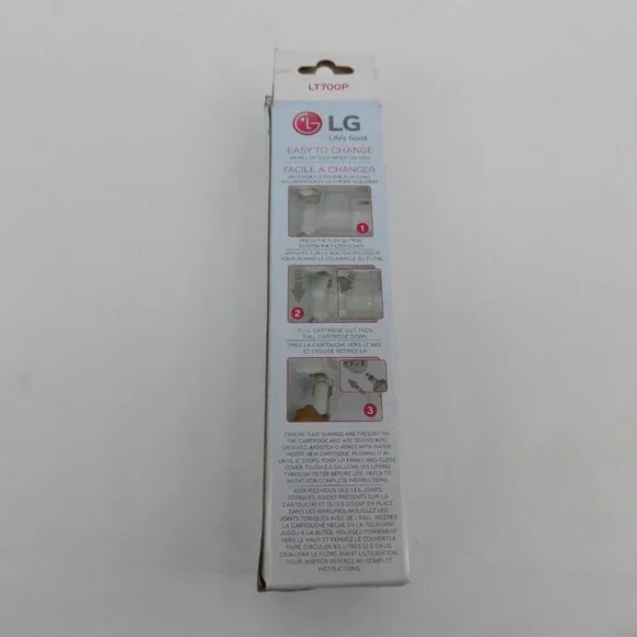 LG OEM Refrigerator Replacement Filter Model LT700P Part Number ADQ36006101 - Picture 6 of 7